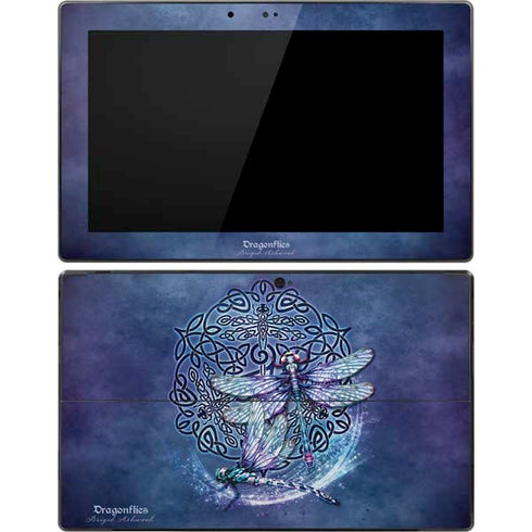 Brigid Ashwood Dragonfly Celtic Knot Surface Pro Tablet Skin